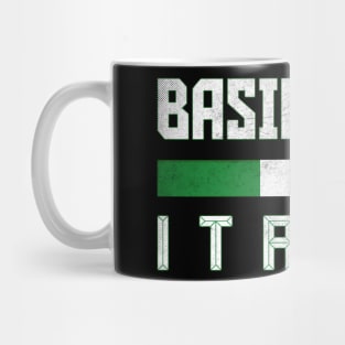 Basilicata Italia / Italy Typography Design Mug